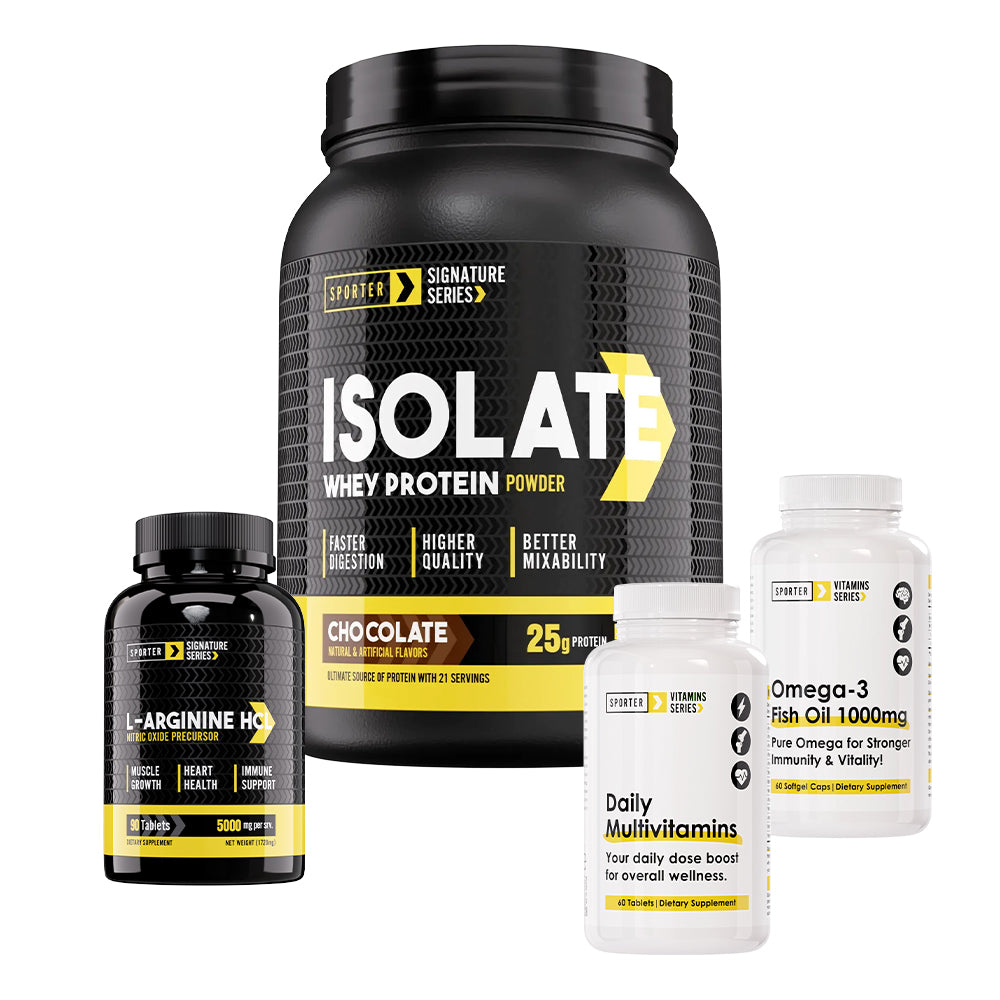 Sporter Cholesterol Support & Muscle Recovery Stack