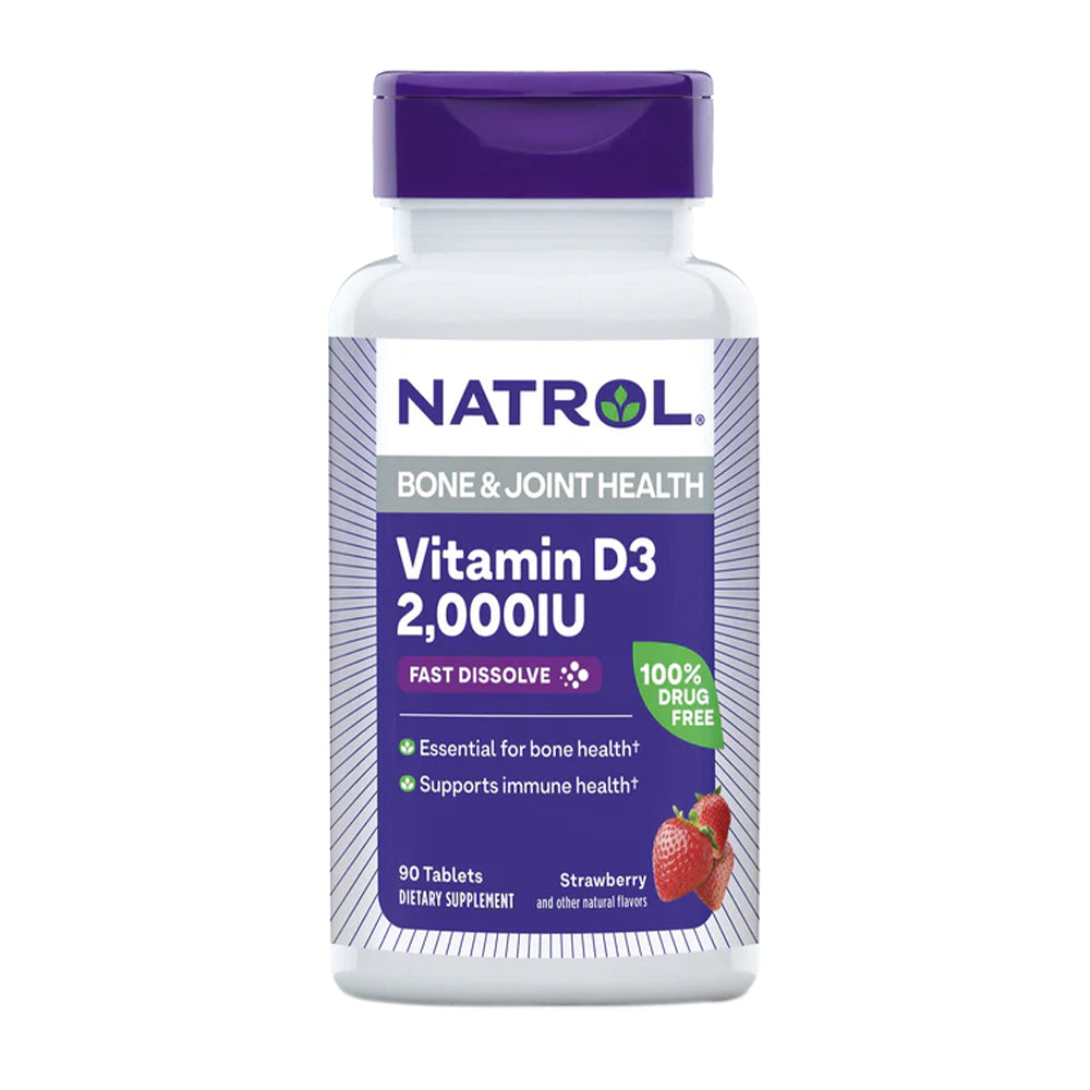 Natrol Vitamin D3 2000 IU Fast Dissolve