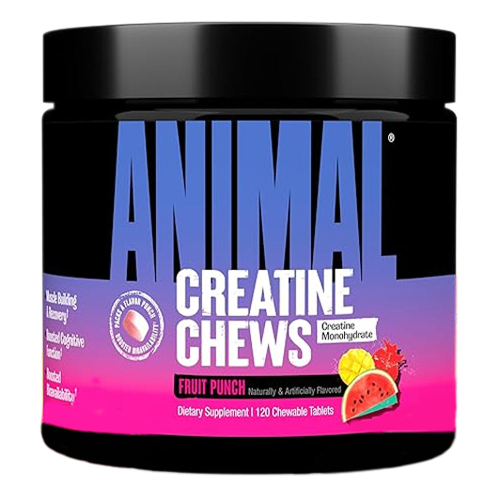 أنيمال نيوترشن - كرياتين قطع قابلة للمضغ