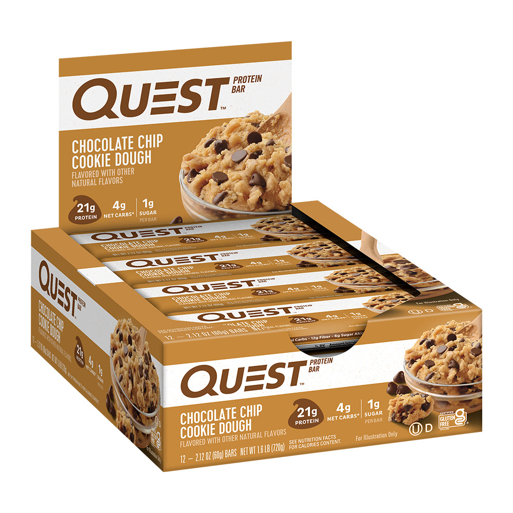 كويست نيوترشن بار - صندوق 12 قطعة