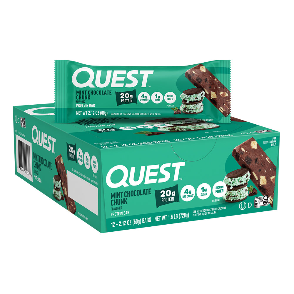 كويست نيوترشن بار - صندوق 12 قطعة