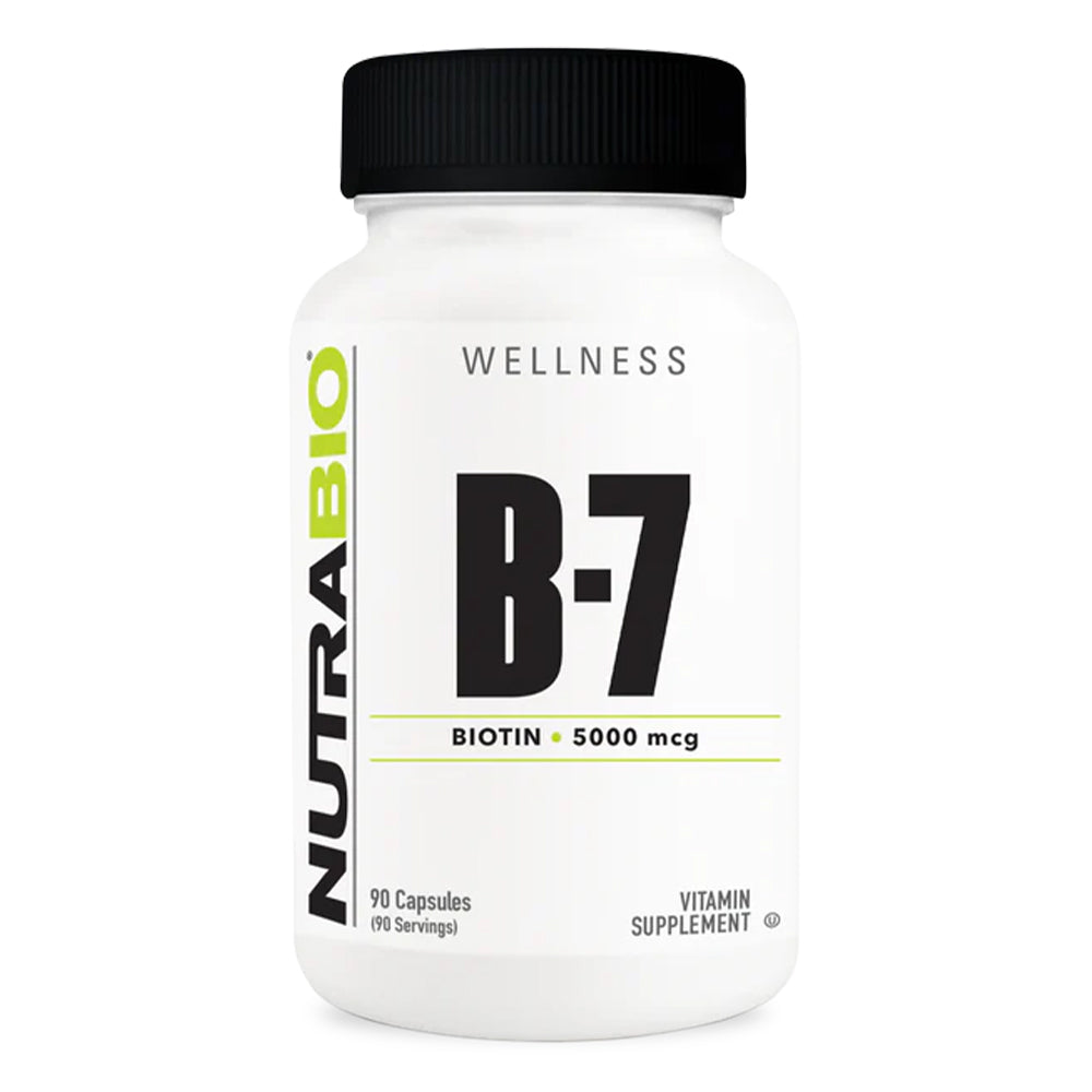 NutraBio - Biotin B-7 5000mcg