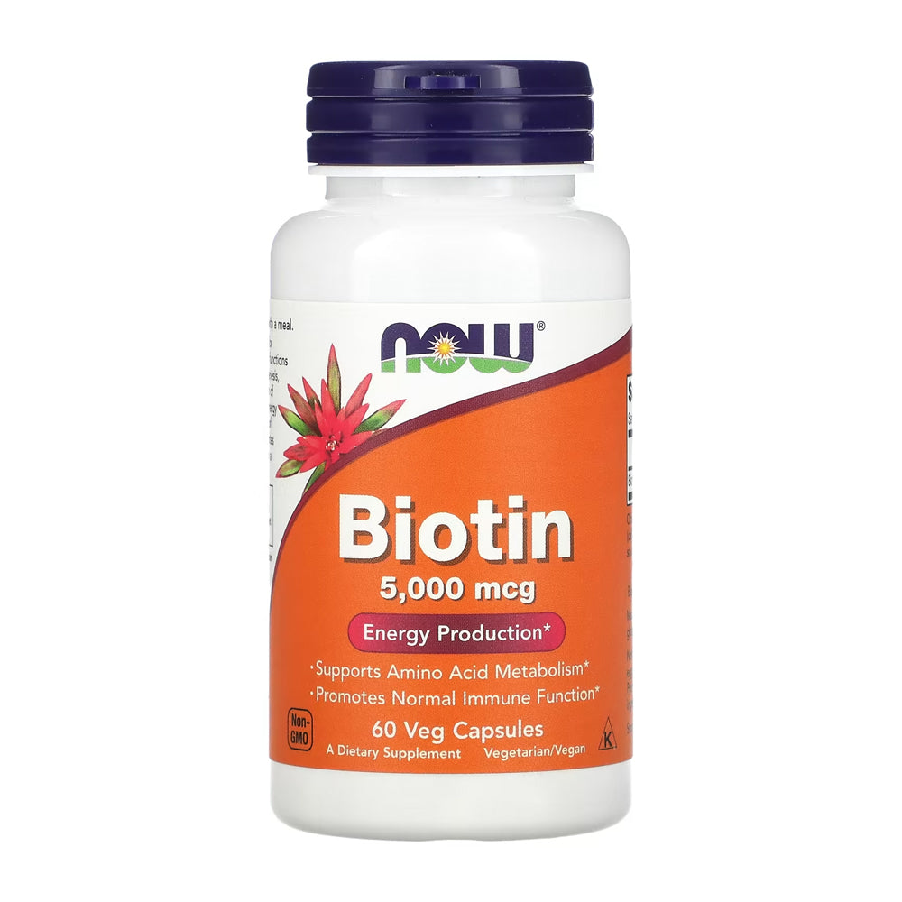 Now Biotin 5,000 mcg