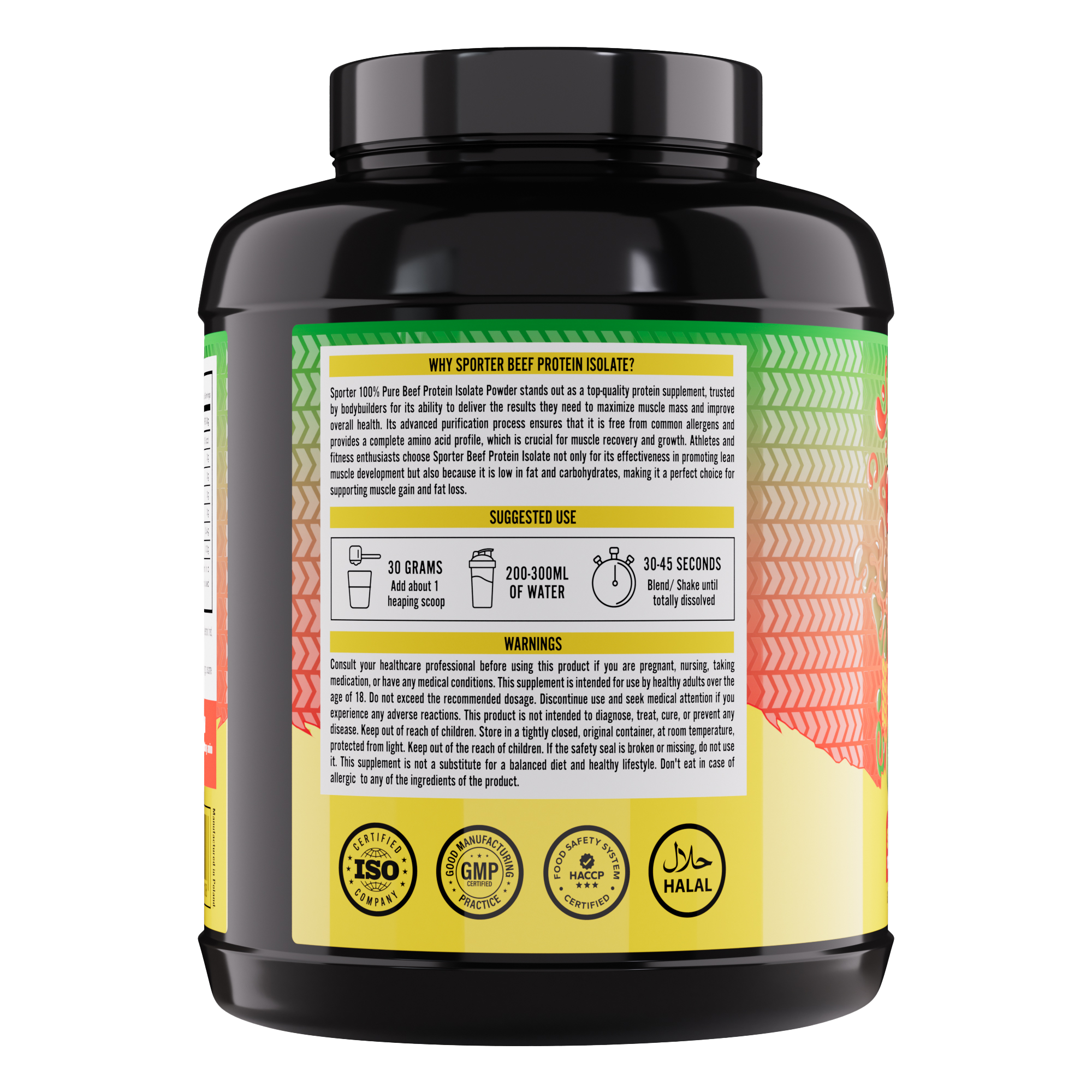 Sporter - Beef Protein Isolate (4 lbs)