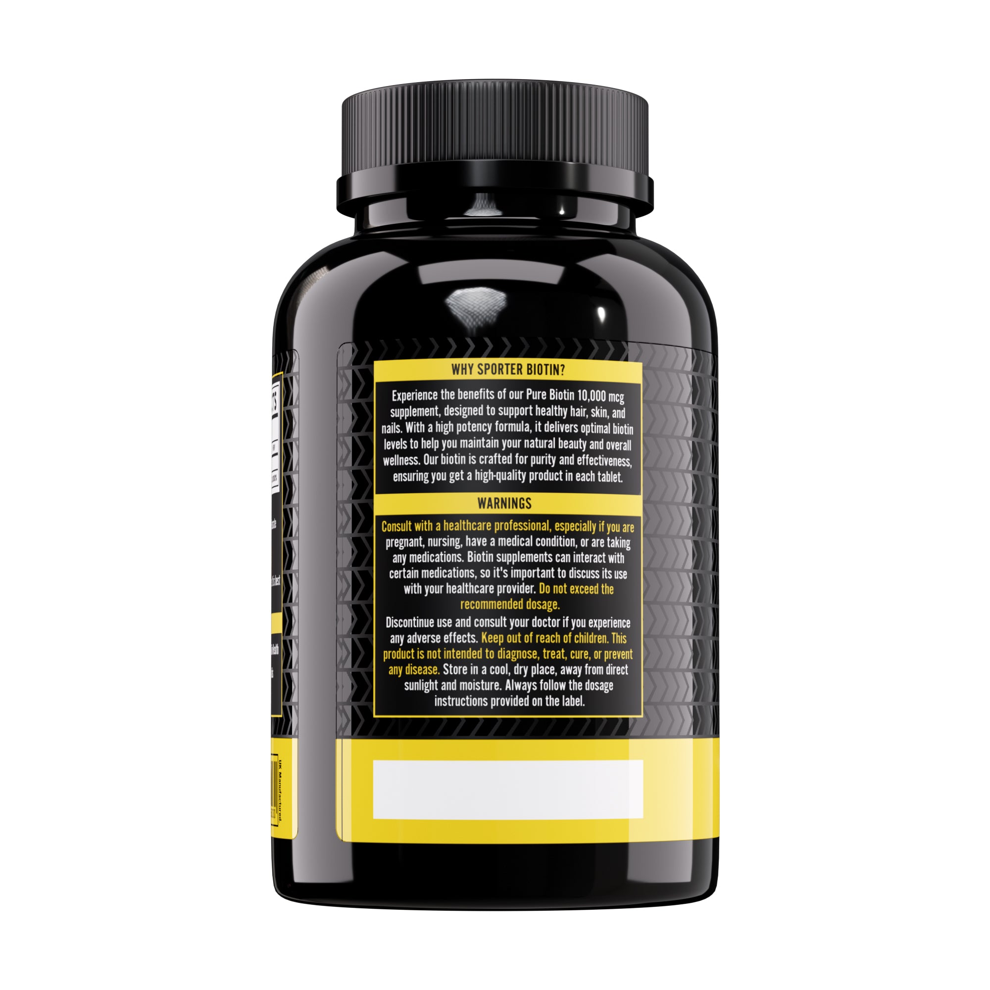 Sporter - Biotin Ultra 10000 mcg (Beauty Formula)