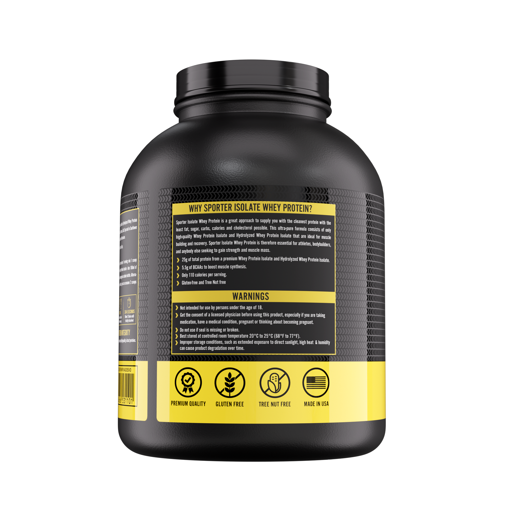 Sporter - Whey Protein Isolate