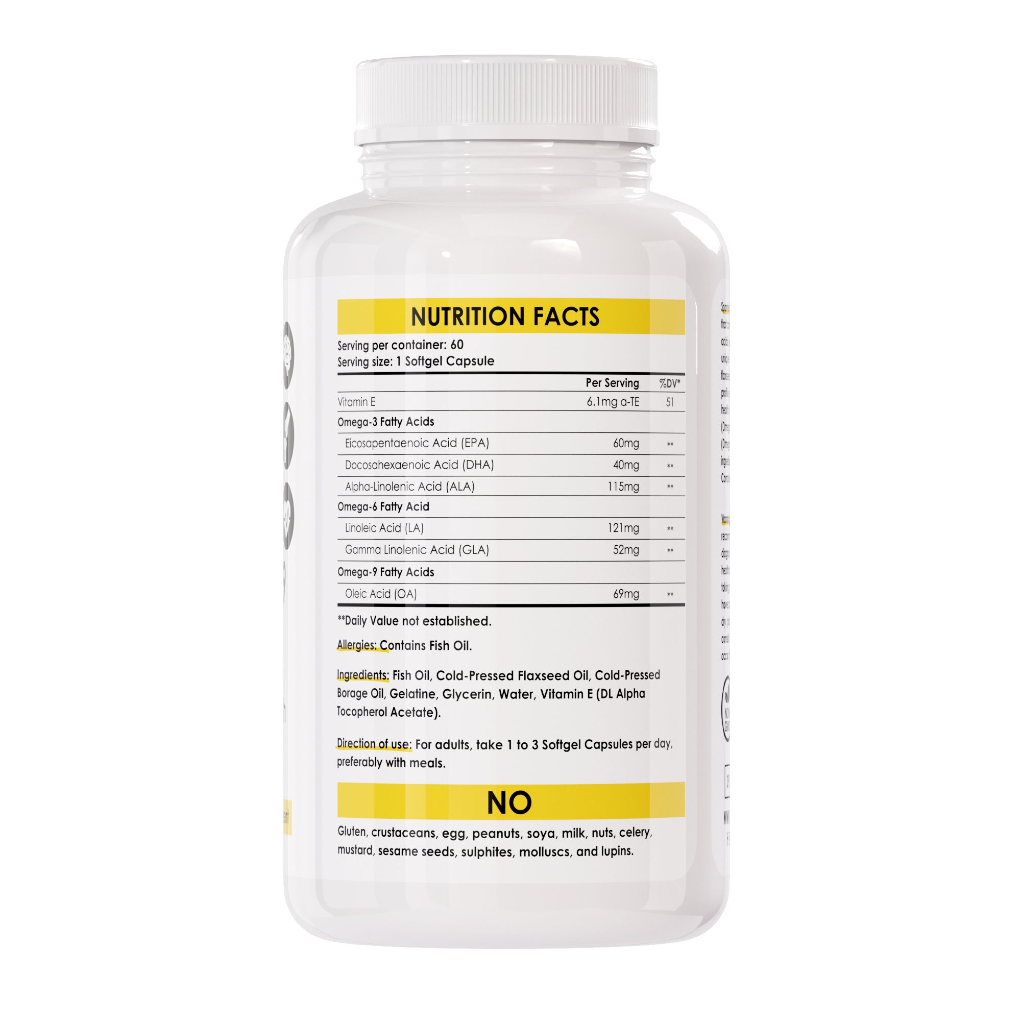 Sporter - Omega 3-6-9 Complex 1000 mg