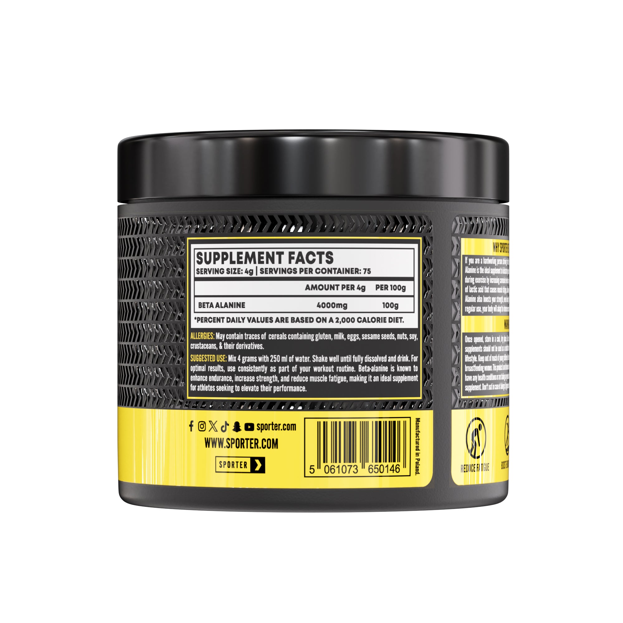 Sporter - Beta-Alanine Powder