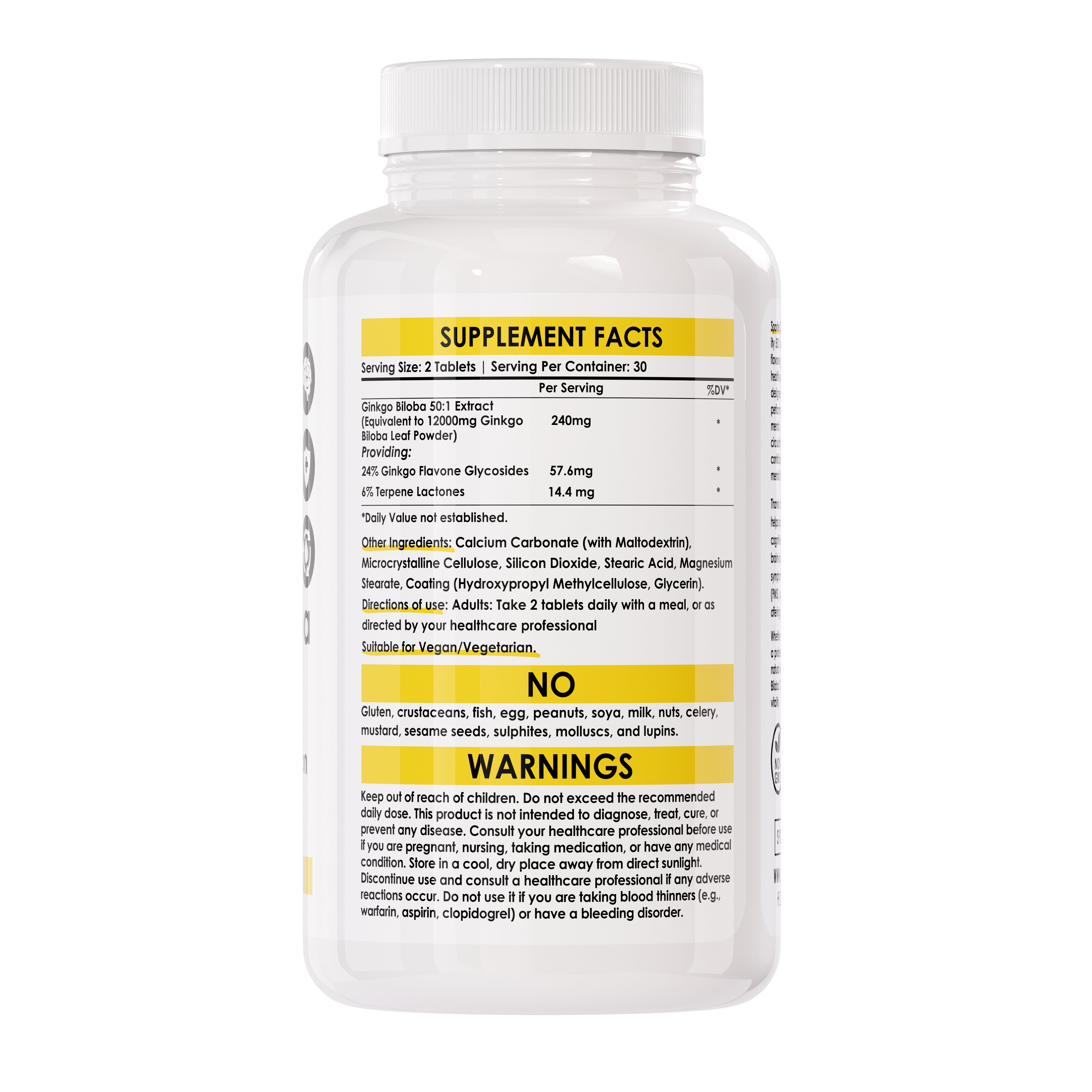 Sporter - Ginkgo Biloba 12000 mg