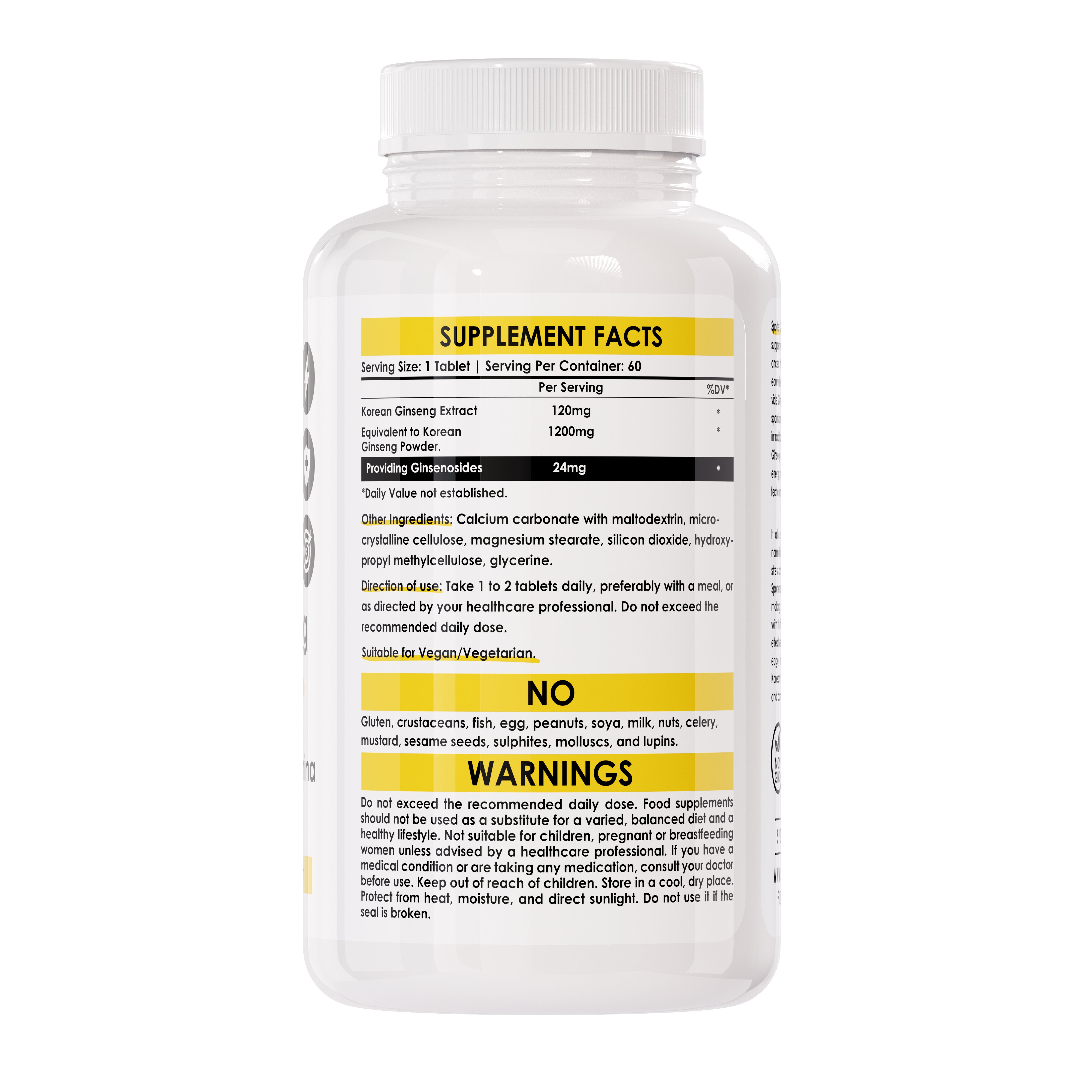 Sporter - Korean Ginseng 1200mg