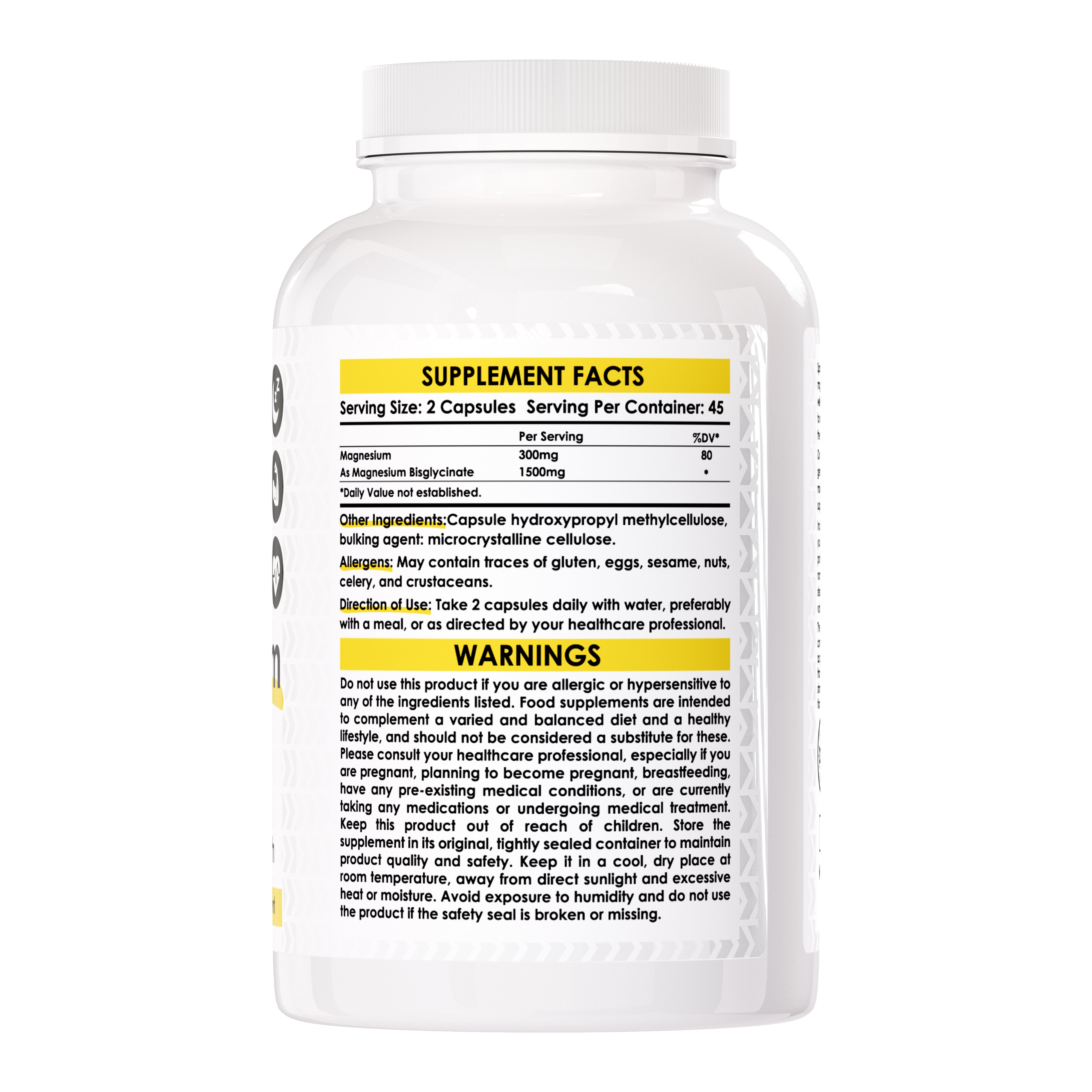 Sporter - Magnesium Glycinate 1500mg