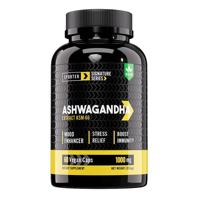 Sporter - Ashwagandha KSM-66 (1000mg, 60 Capsules)