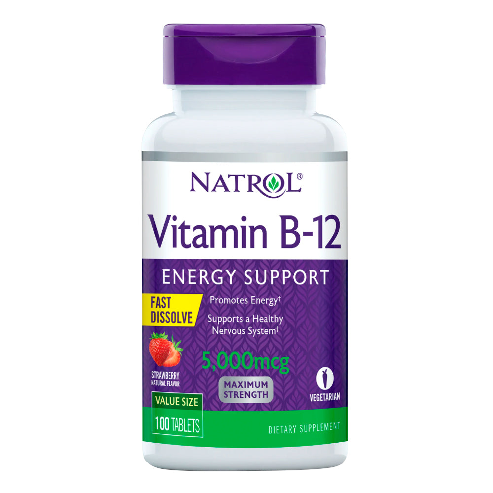 Natrol Vitamin B-12 5000 mcg Fast Dissolve