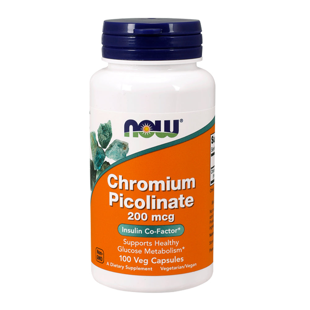 Now Chromium Picolinate 200 mcg