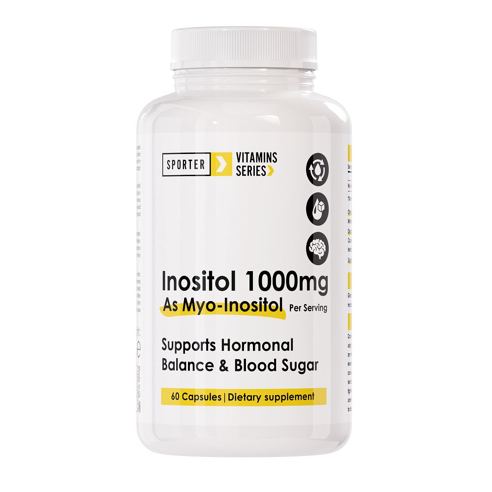 Sporter - Inositol 1000mg - As Myo-Inositol