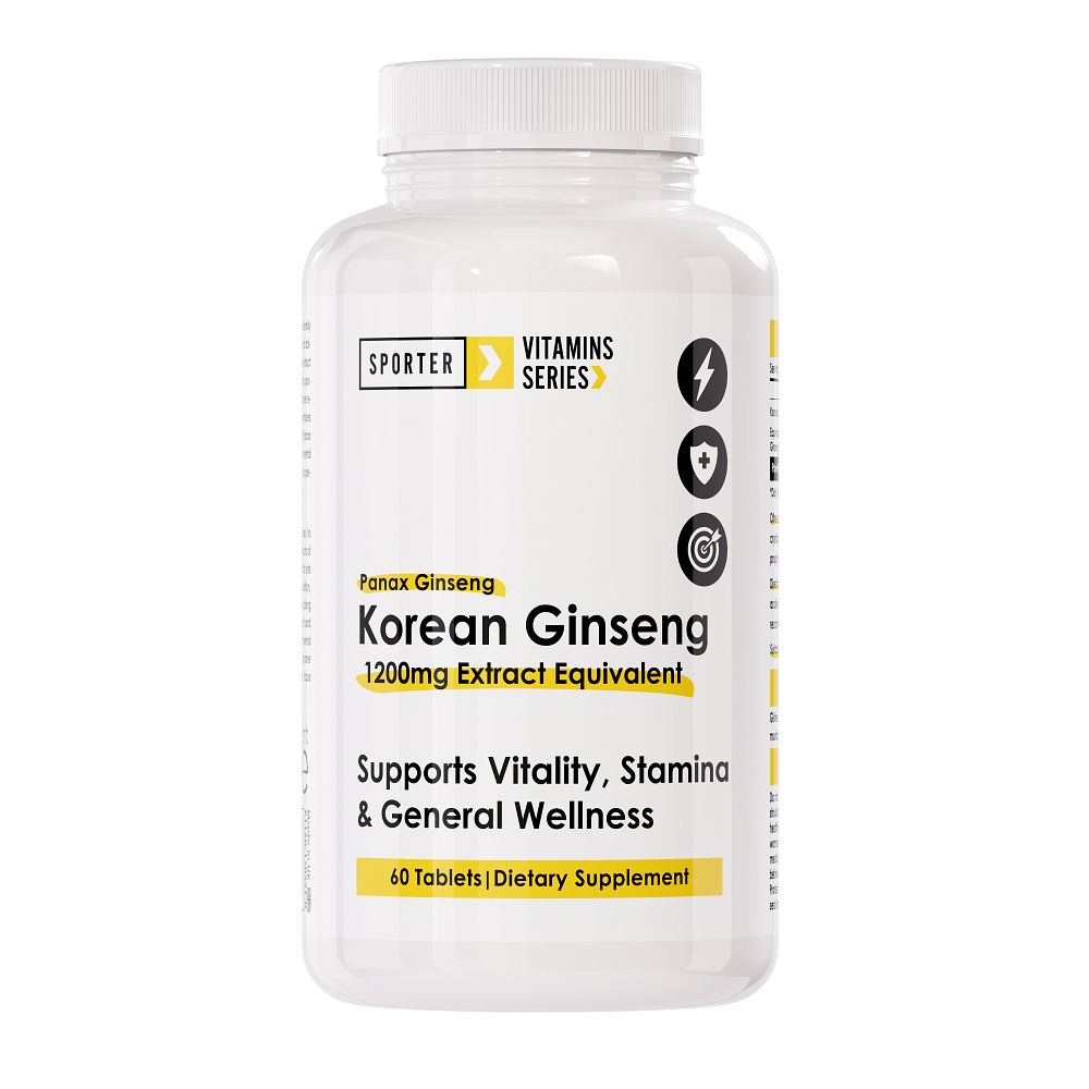Sporter - Korean Ginseng 1200mg
