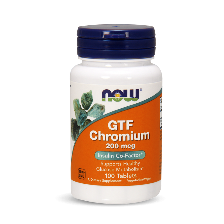 Now GTF Chromium 200 mcg