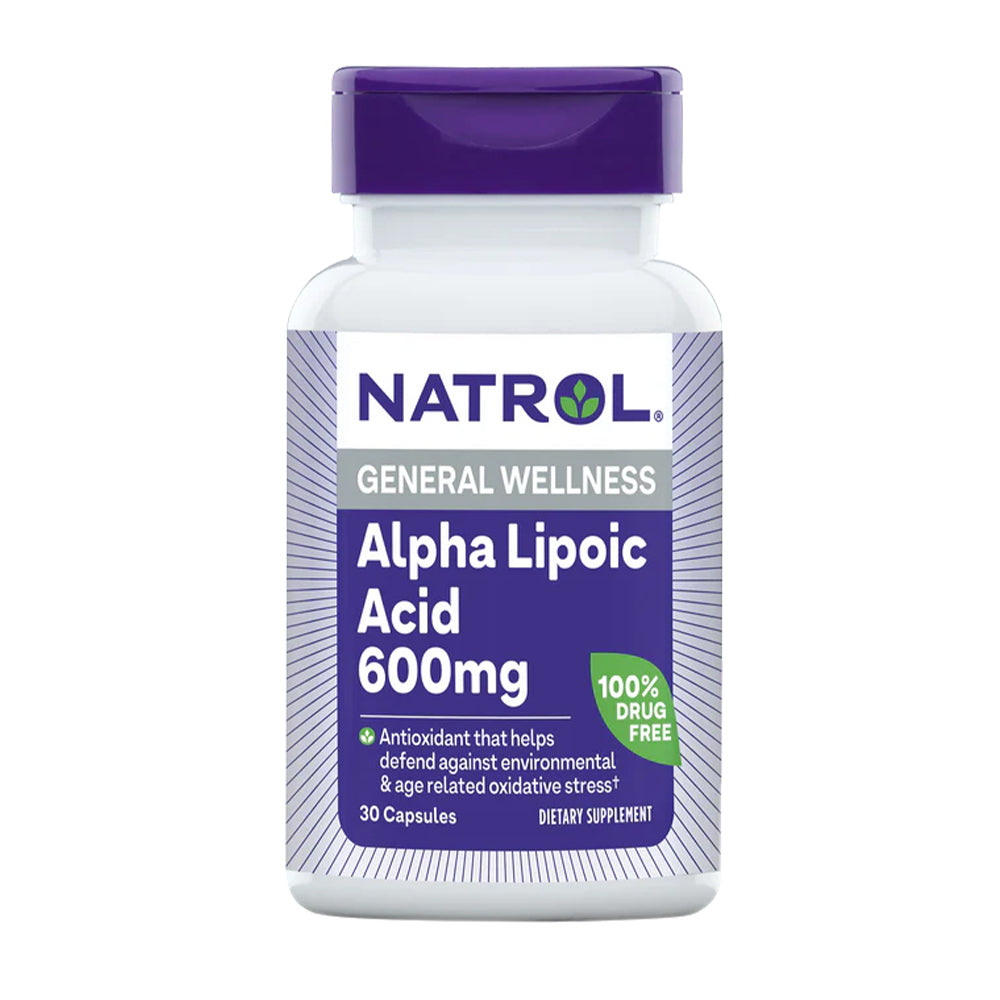 ناترول - حمض ألفا ليبويك للحماية من الأكسدة 600 مغ