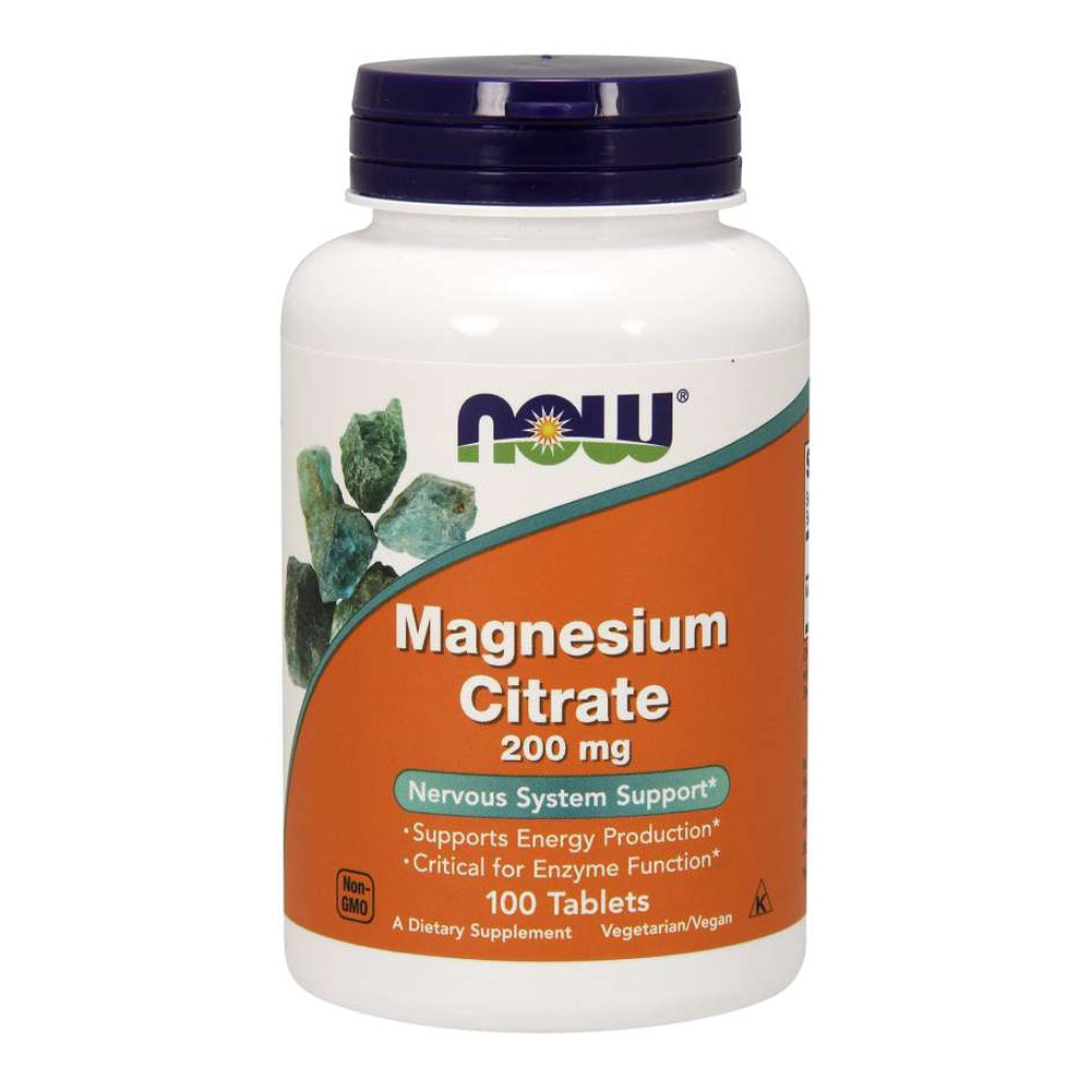 Now Magnesium Citrate 200 mg