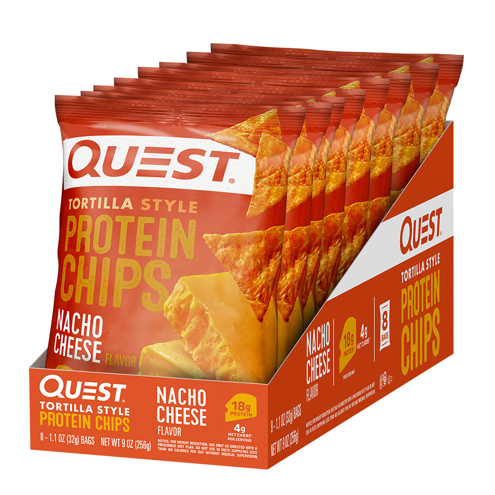 Quest Nutrition - Tortilla Style Protein Chips - Box of 8