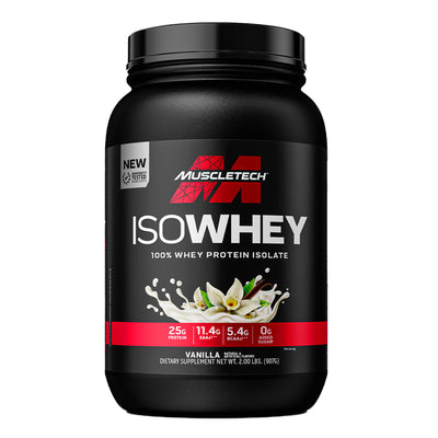 MuscleTech IsoWhey - 100% Whey Protein Isolate