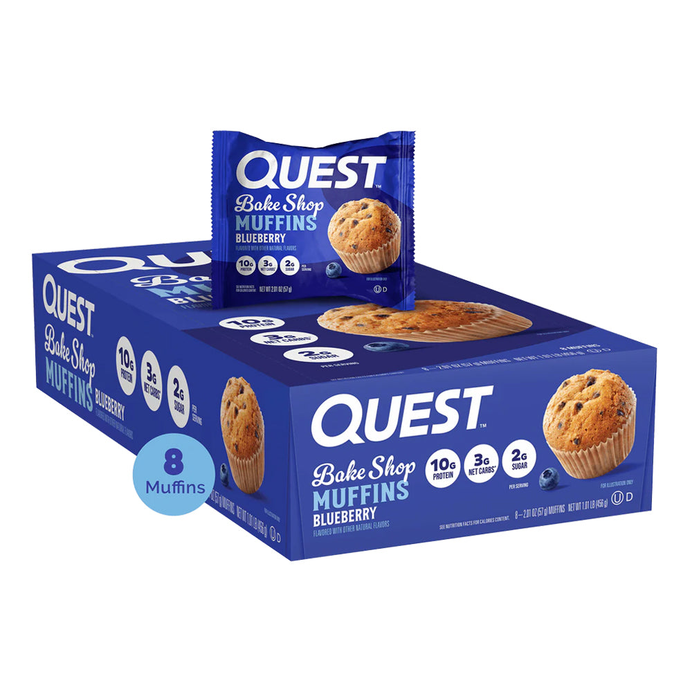 Quest Nutrition - Bake Shop Muffin - Box of 8