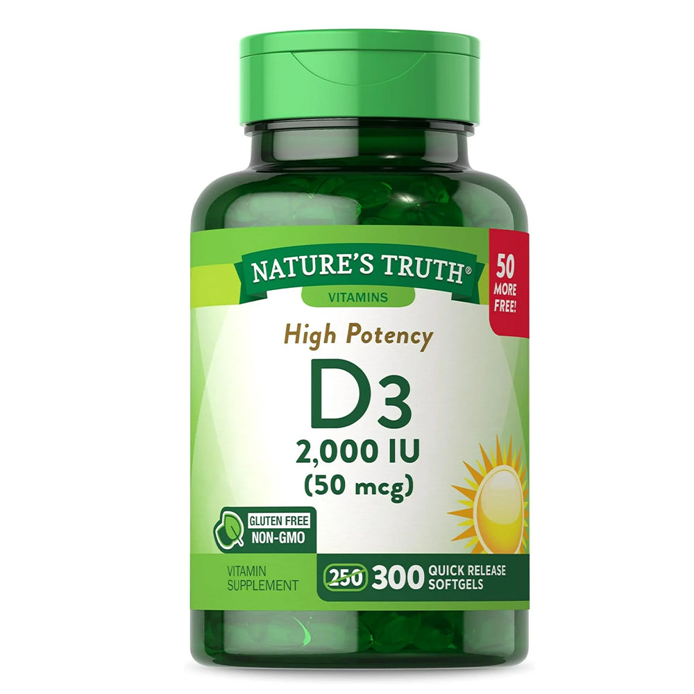 Natures Truth - Vitamin D3 2000 IU