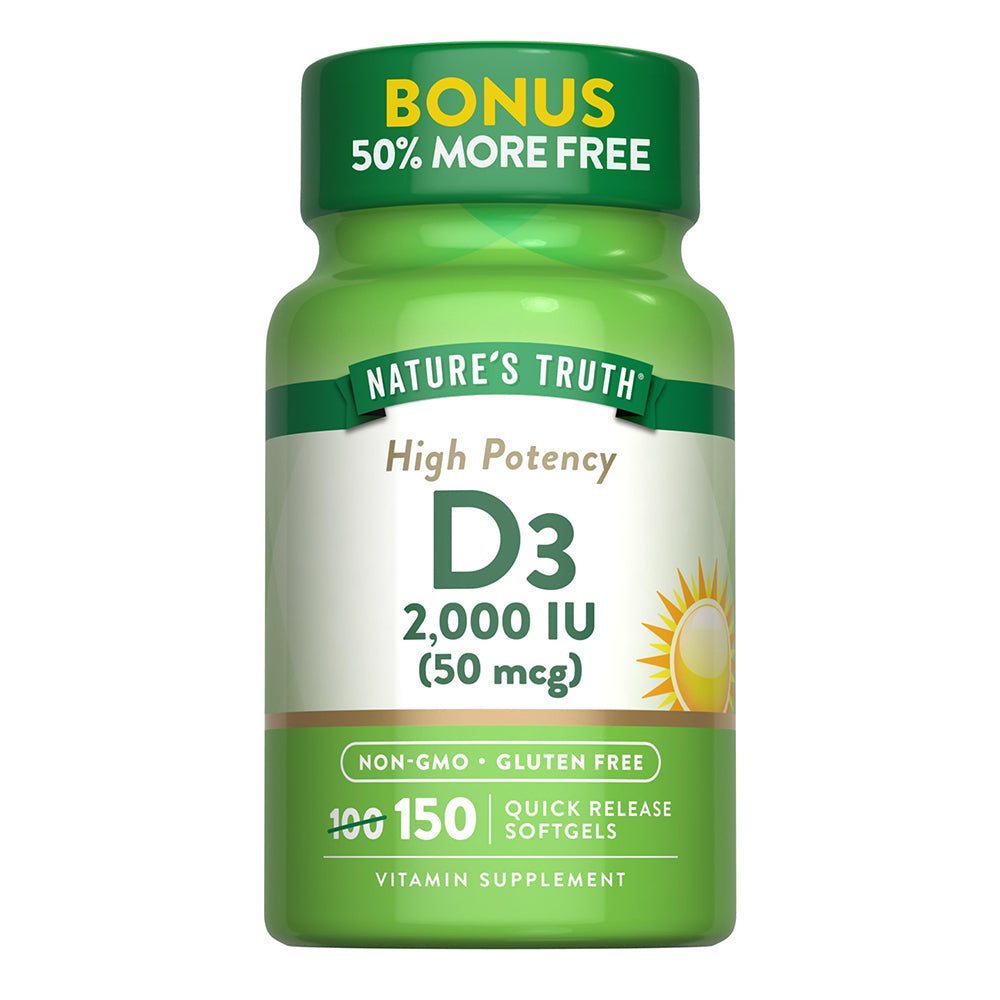 Natures Truth - Vitamin D3 2000 IU