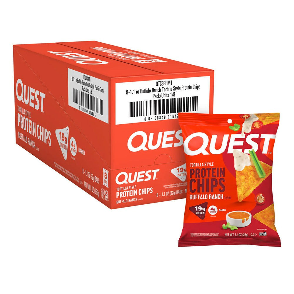 Quest Nutrition - Tortilla Style Protein Chips - Box of 8