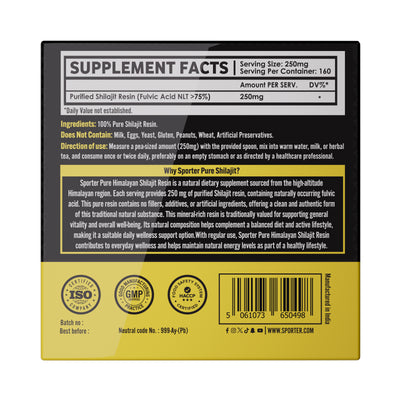 سبورتر – شيلاجيت راتنج هيمالايا نقي