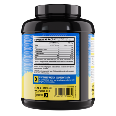 Sporter - Beef Protein Isolate (4 lbs)