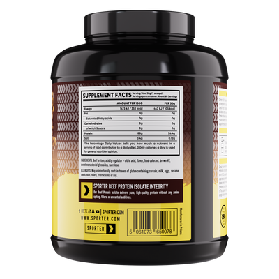 Sporter - Beef Protein Isolate (4 lbs)