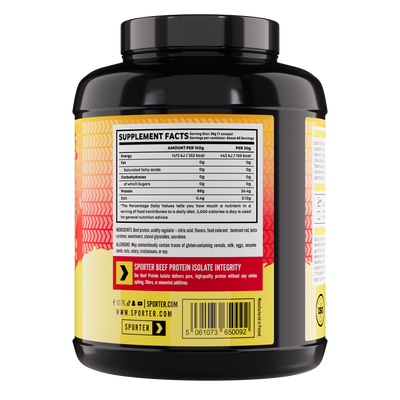 Sporter - Beef Protein Isolate (4 lbs)