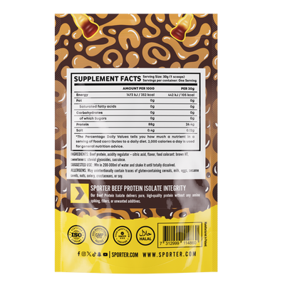 Sporter - Beef Protein Isolate Sachet