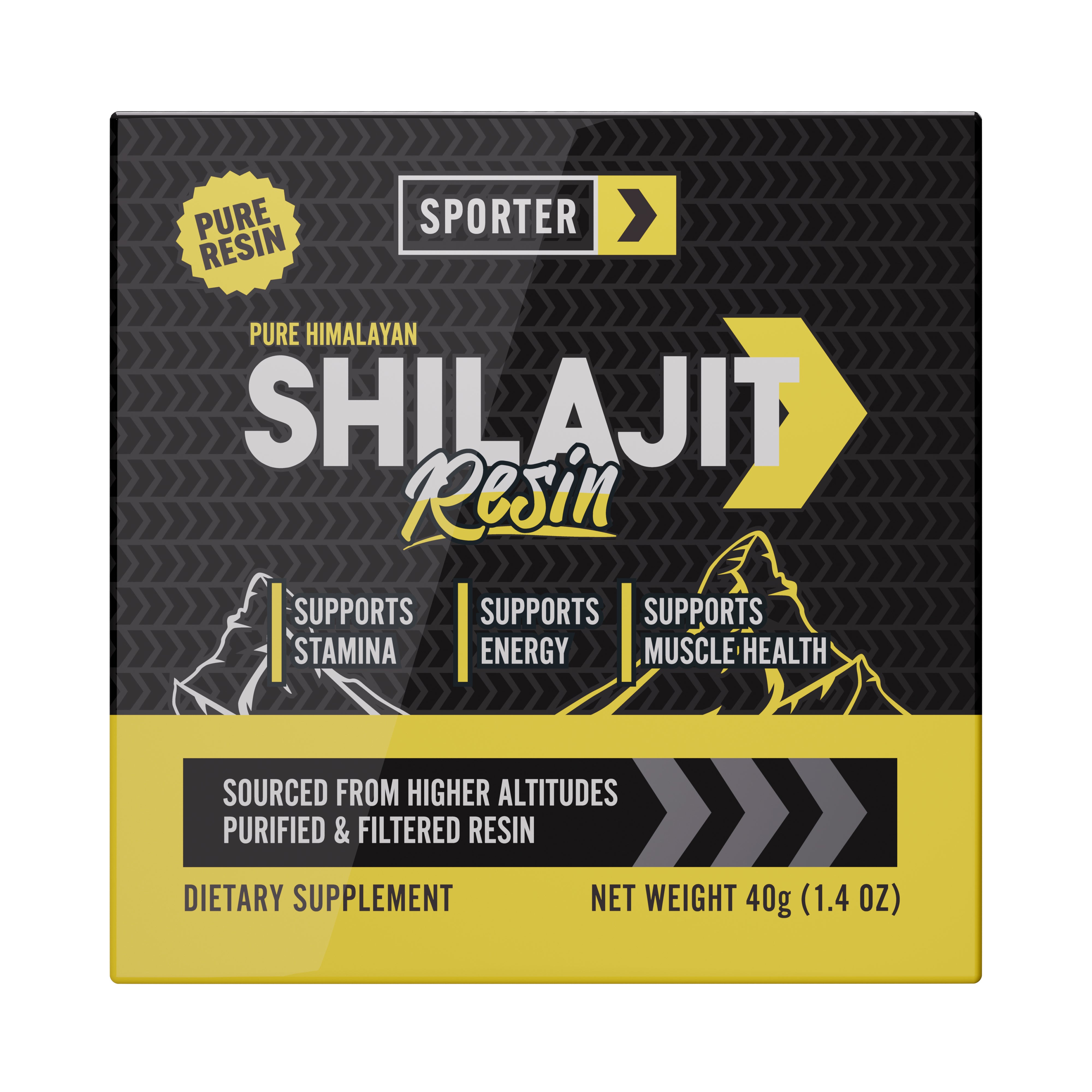 Sporter - Pure Himalayan Shilajit Resin