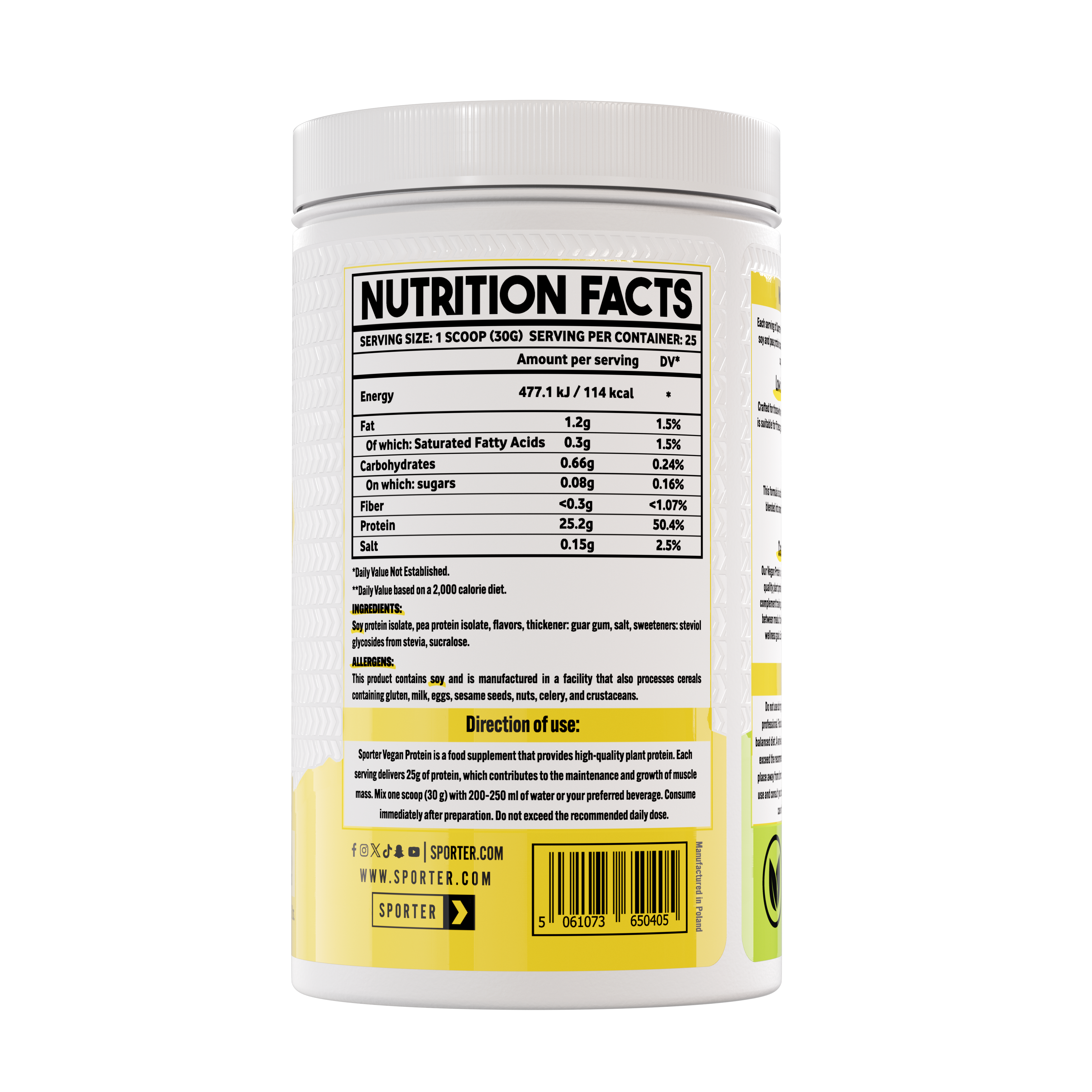 Sporter - Vegan Protein