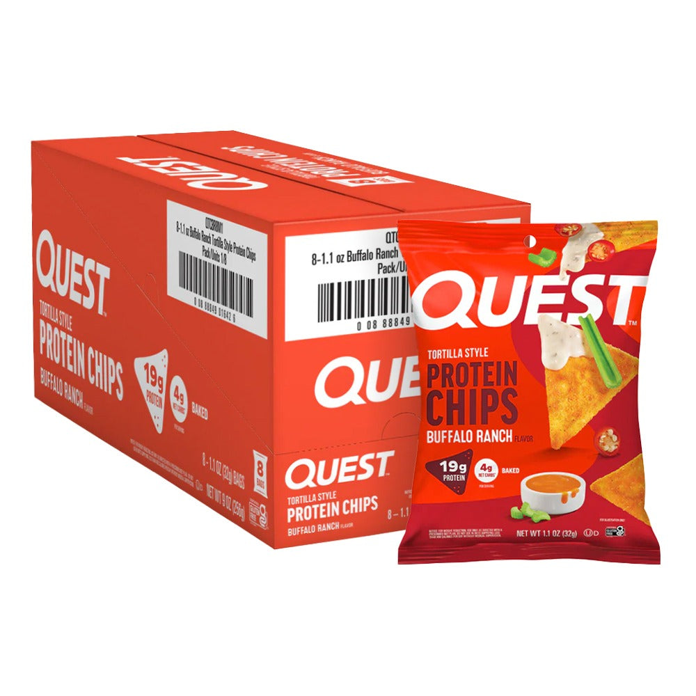 Quest Nutrition - Tortilla Style Protein Chips - Box of 8