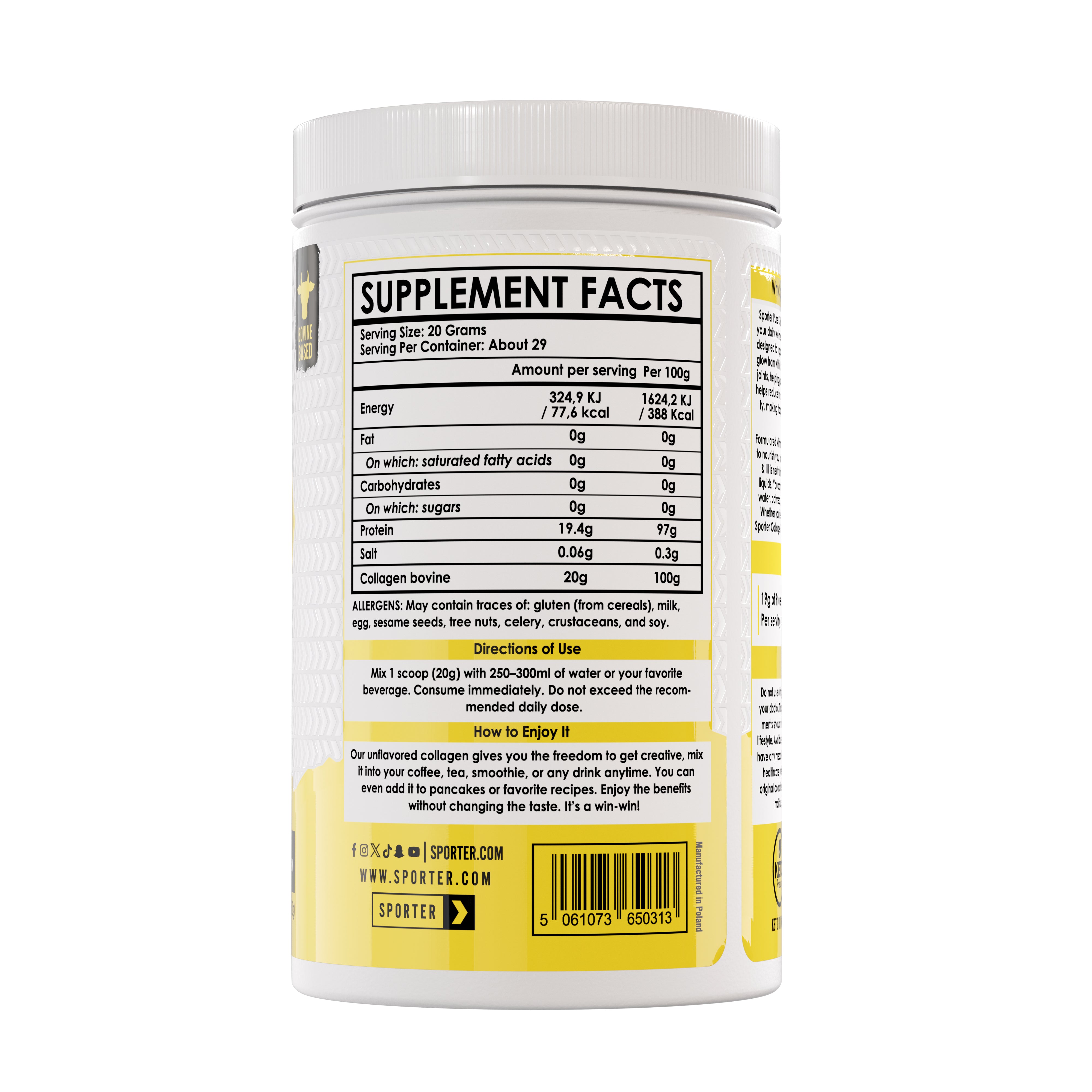 Sporter - Collagen Type 1 & 3