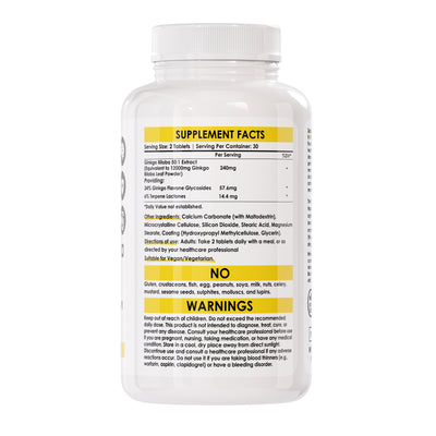 Sporter - Ginkgo Biloba 12000 mg