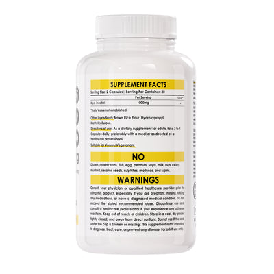 Sporter - Inositol 1000mg - As Myo-Inositol