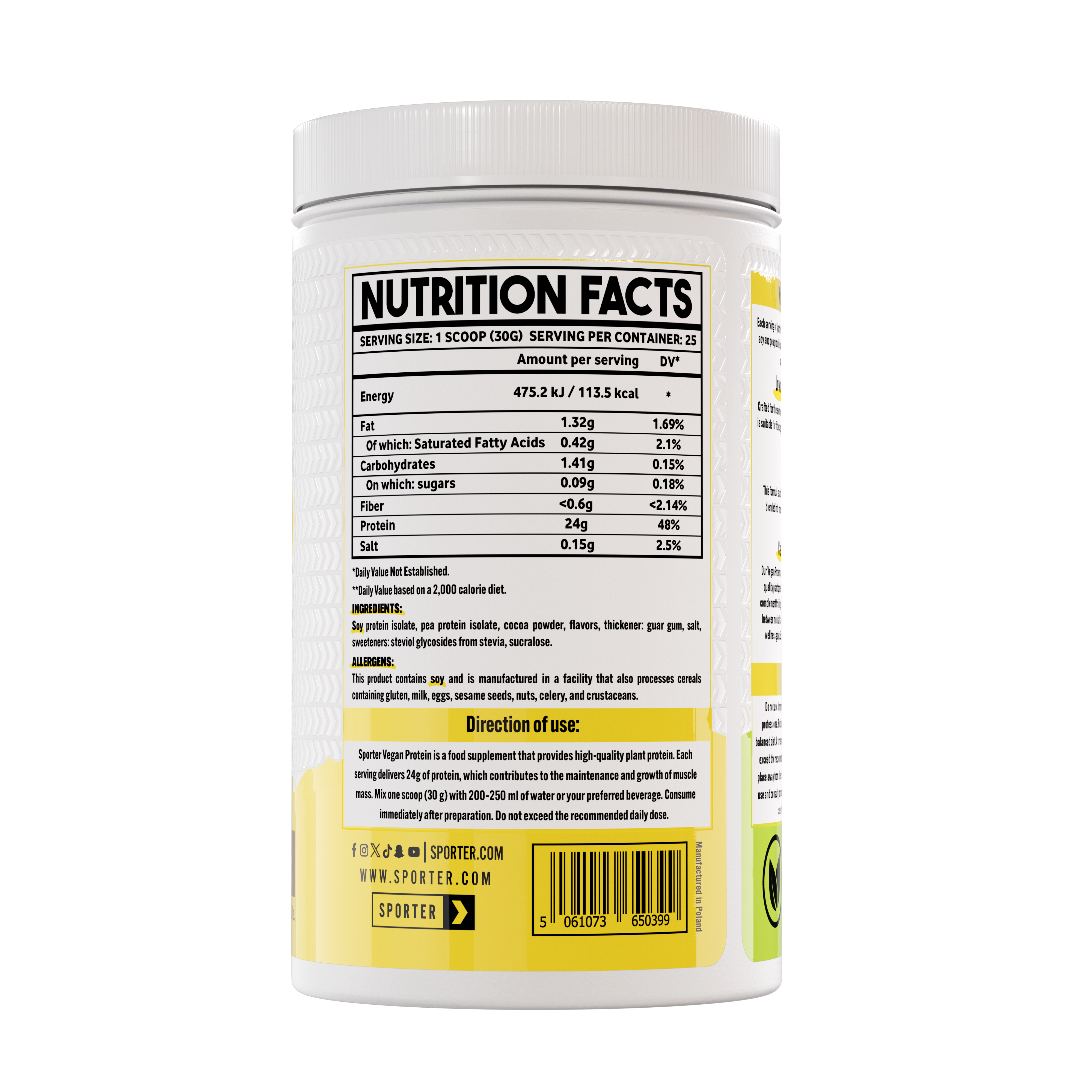 Sporter - Vegan Protein