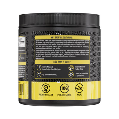 Sporter - Glutamine Micronized Powder (300g)