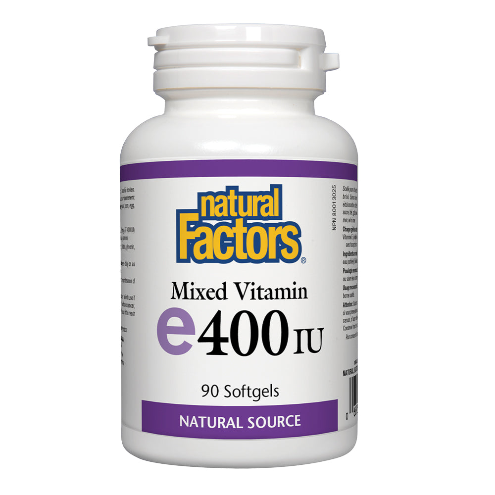 Natural Factors Mixed Vitamin E 400 IU Natural Source
