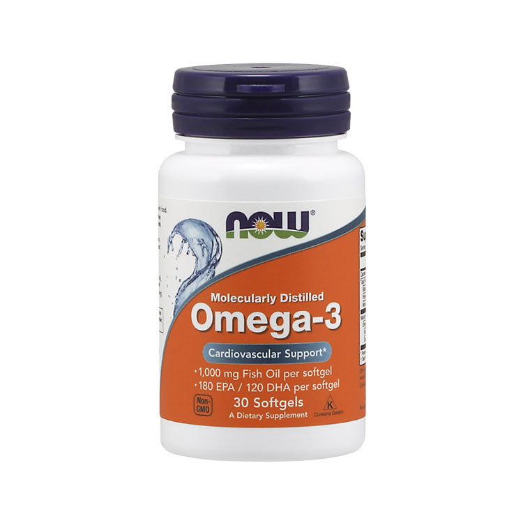 Now Molecularly Distilled Omega-3
