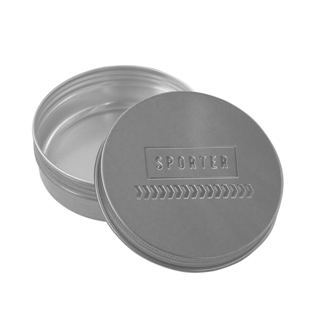 Sporter - Aluminum  Pill Container - Silver