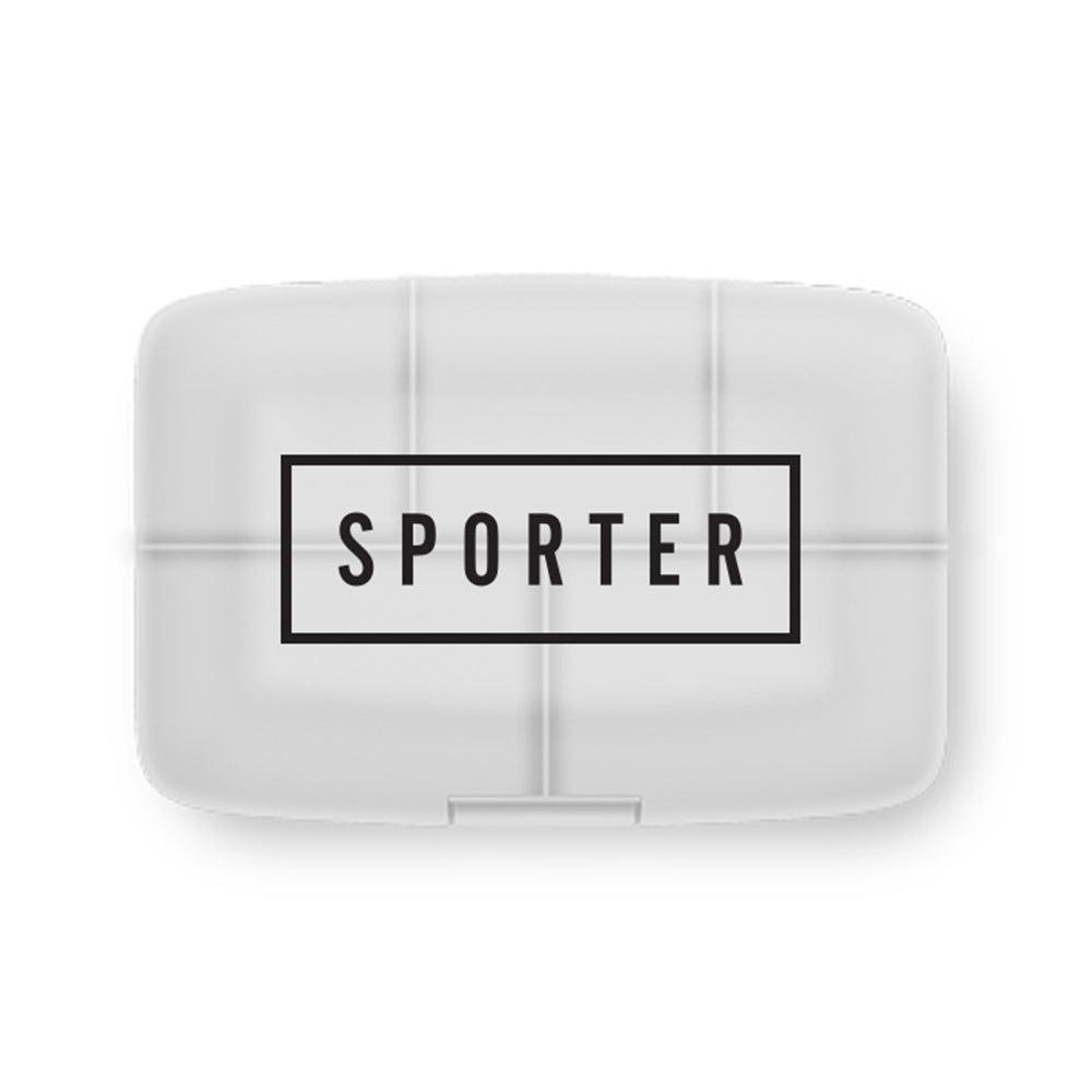 Sporter - Pill Container - Transparent